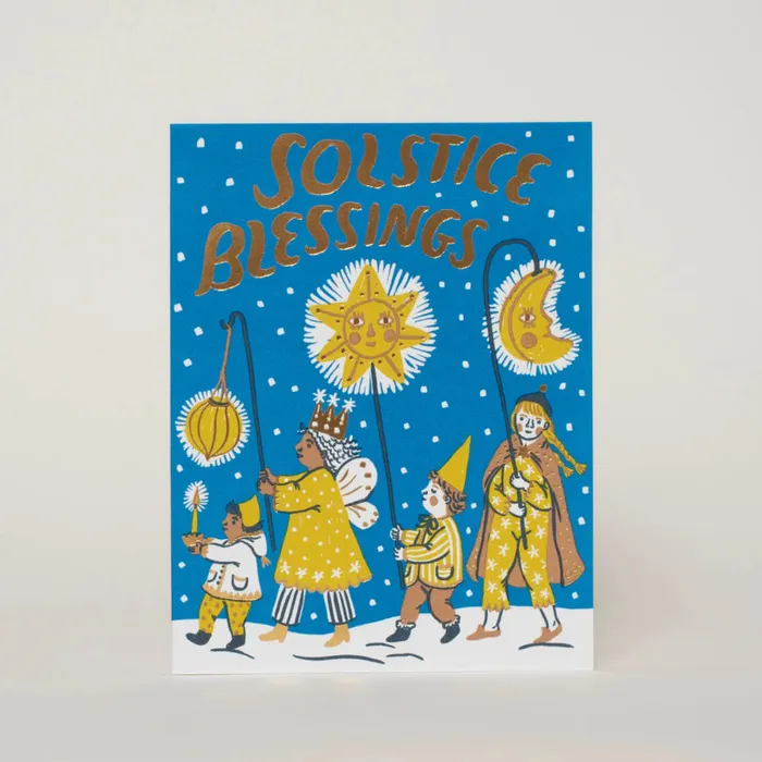 Phoebe Wahl Earrings Solstice Parade Card