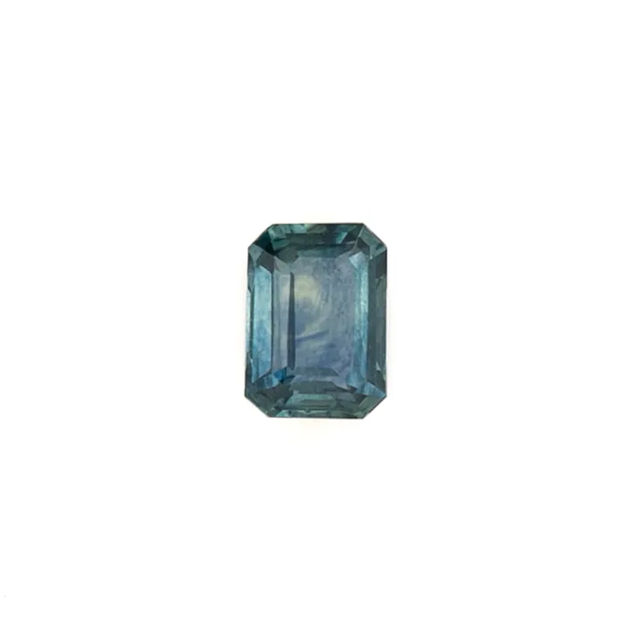 Rings 125ct Emerald Cut Teal Blue Montana Sapphire SF467 Envero Jewelry