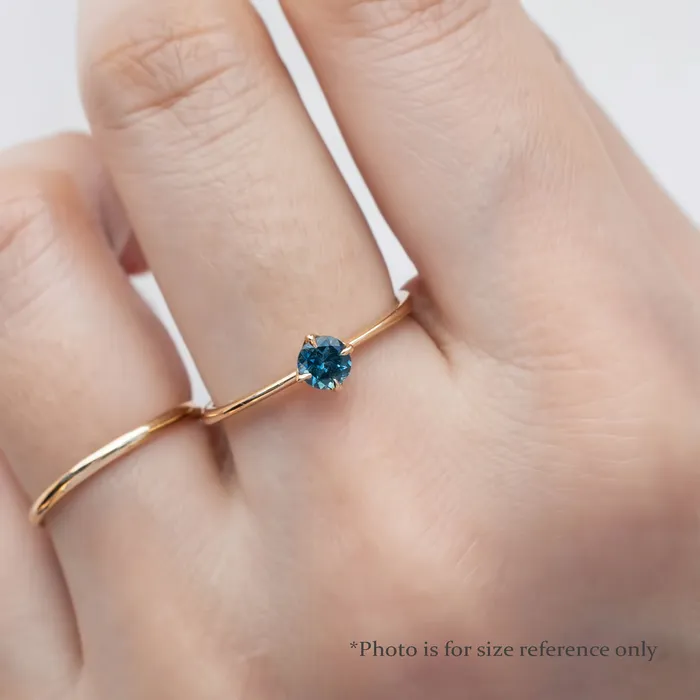 Rings Alice Ring 4mm 030ct Australian Peacock Sapphire 14k Yellow Gold Envero Jewelry Rings Alice Ring 4mm 030ct Australian Peacock Sapphire 14k Yellow Gold Envero Jewelry