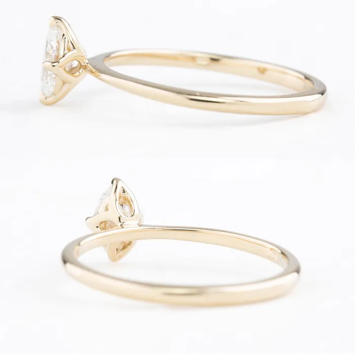 Rings Alice Ring Oval Brilliant Cut Diamond Envero Jewelry