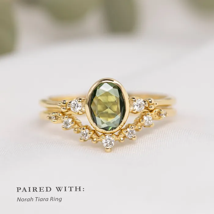 Rings Envero Jewelry Estel Ring 7x5mm 050ct Thai Sapphire 14K Gold Rings Envero Jewelry Estel Ring 7x5mm 050ct Thai Sapphire 14K Gold