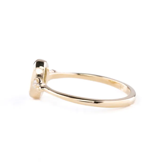 Rings Envero Jewelry Estel Ring 7x5mm 050ct Thai Sapphire 14K Gold Rings Envero Jewelry Estel Ring 7x5mm 050ct Thai Sapphire 14K Gold