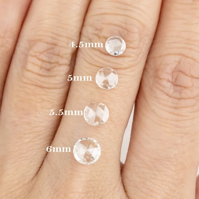 Rings Envero Jewelry Floryn Ring Round Rose Cut Diamond
