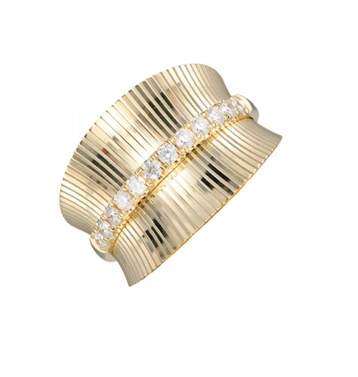 Rings GemsOne 14k YG Diamond Fancy Ring RG120224YC