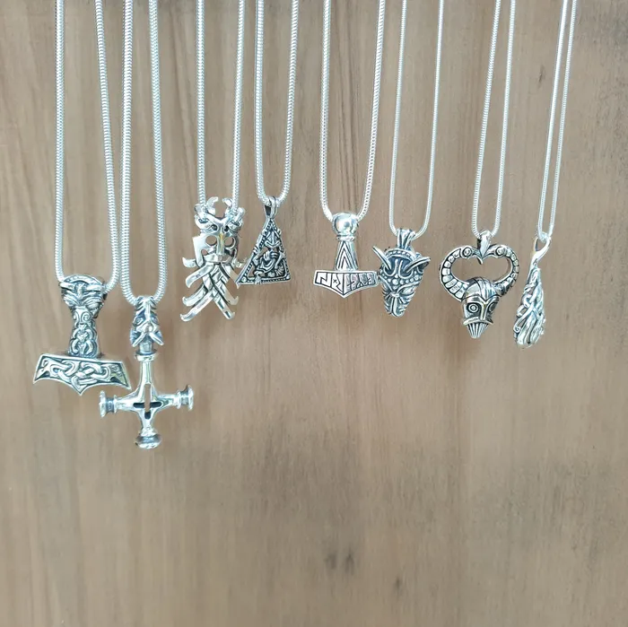 Rings Northan Viking Silver Sterling Silver Snake Chain
