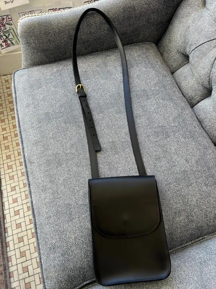 Rings Sole Survivor Leather Consignment Dana Shoulder Bag Black