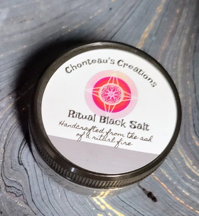 Ritual Black Salt 15 oz Sangoma LLC Rings Ritual Black Salt 15 oz Sangoma LLC Rings