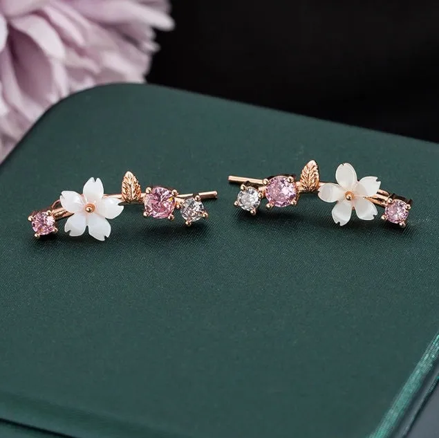 Sorasol Snow Flower Earrings