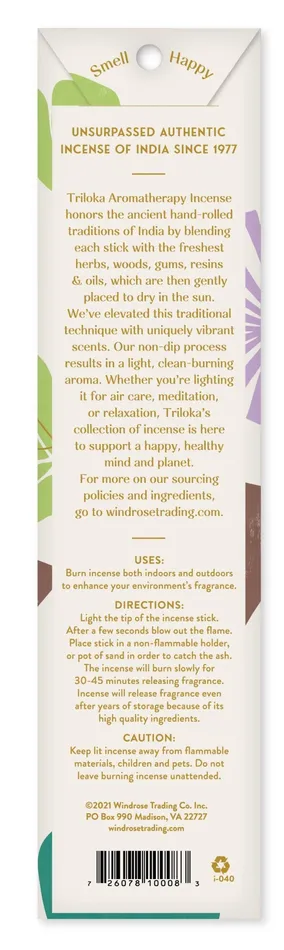 Triloka Earrings Triloka Earthy Assorted Original Incense