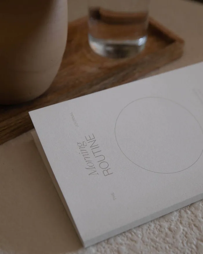 Wilde House Paper Earrings Morning Routine Journal