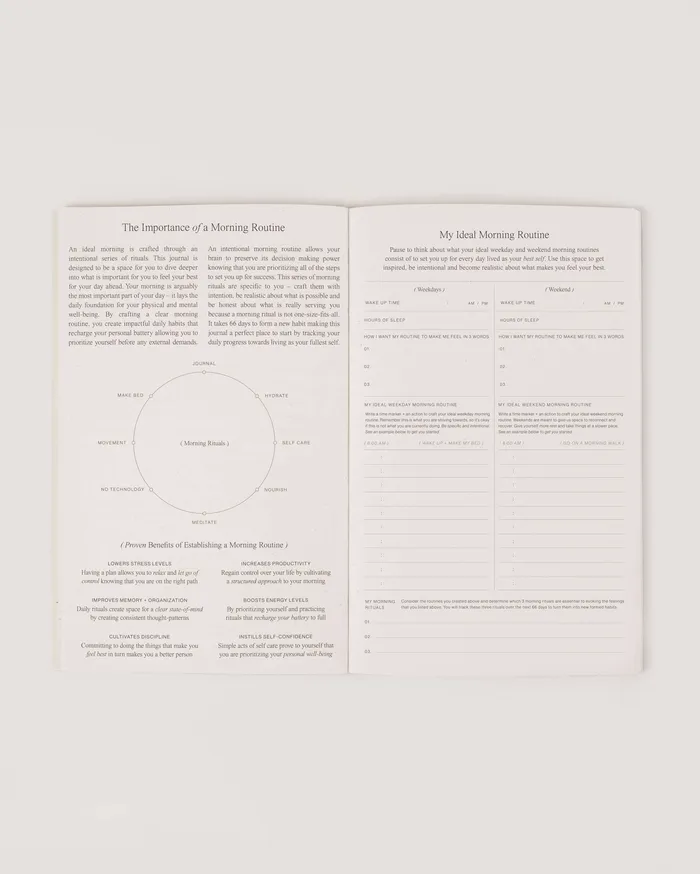 Wilde House Paper Earrings Morning Routine Journal