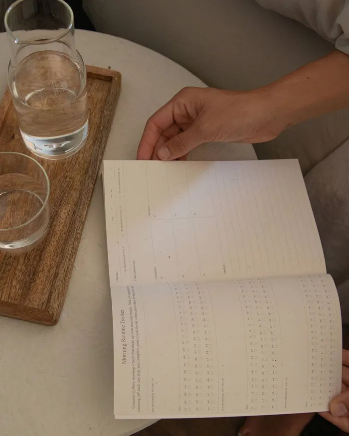 Wilde House Paper Earrings Morning Routine Journal