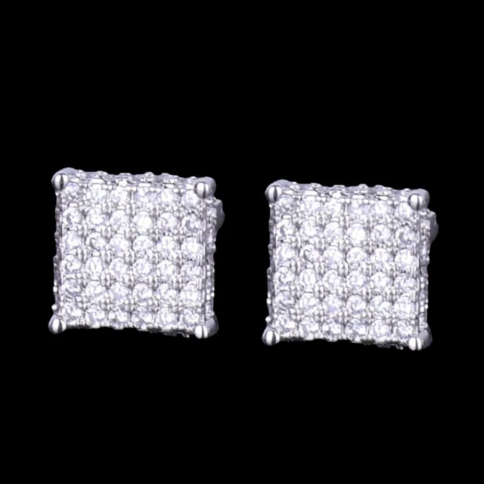 8MM Endless Shine Tennis Iced Out Diamond Stud Earrings Endless Shine Earrings 8MM Endless Shine Tennis Iced Out Diamond Stud Earrings Endless Shine Earrings