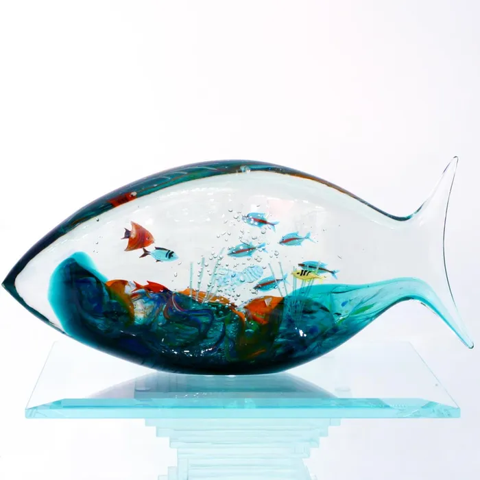 Alberto Don Earrings Aquarium fish shaped