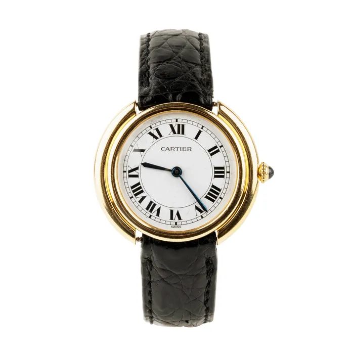Bell Bird Antiques Earrings Vintage Gold Cartier Vendome Paris Wrist Watch Bell Bird Antiques Earrings Vintage Gold Cartier Vendome Paris Wrist Watch