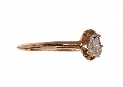 Bell Bird Antiques Georgian Rose Cut Diamond Ring Rings