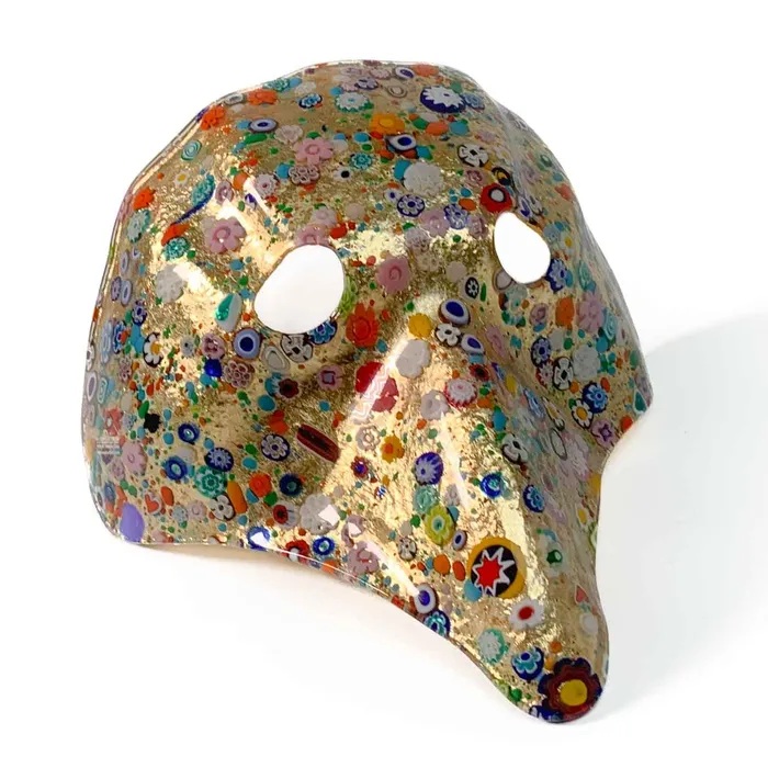Carnival Zanni Mask Vienna Collection MuranoVItrum Earrings