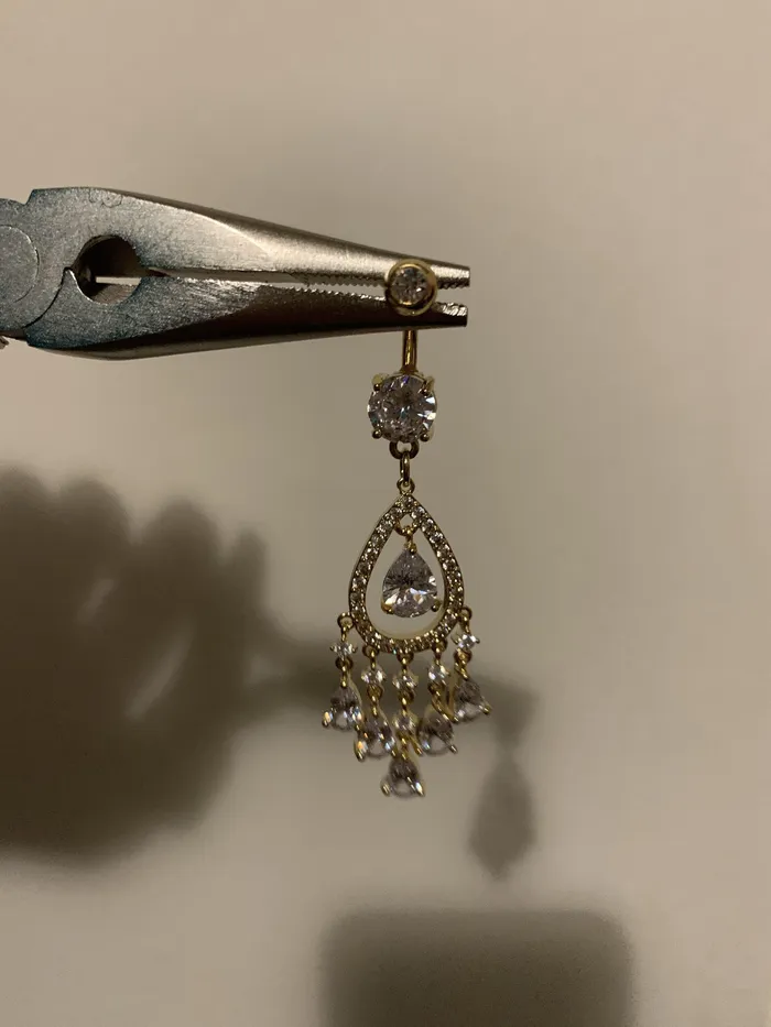 Chandelier Belly Ring ShopSheAte Rings
