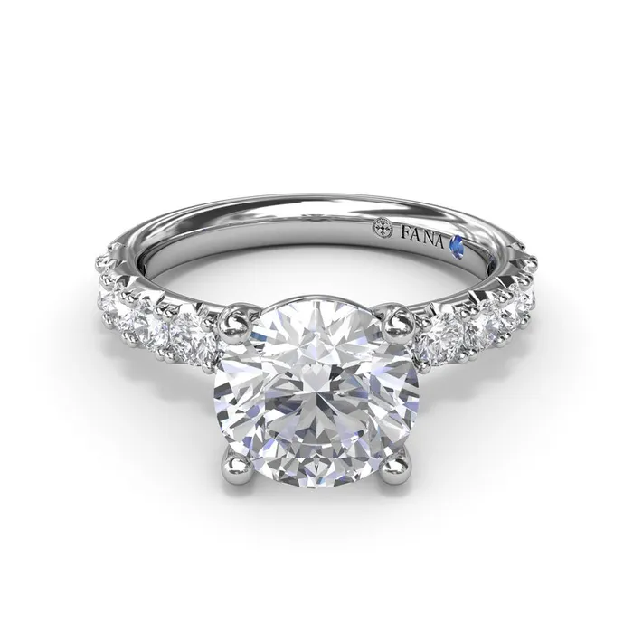 Classic Solitaire Diamond Engagement Ring FANA Rings
