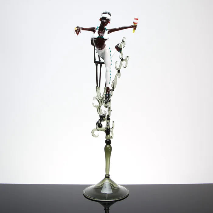 Cristina Sfriso Rings Burlesque Nasha Unique Piece Murano Glass Cristina Sfriso Rings Burlesque Nasha Unique Piece Murano Glass