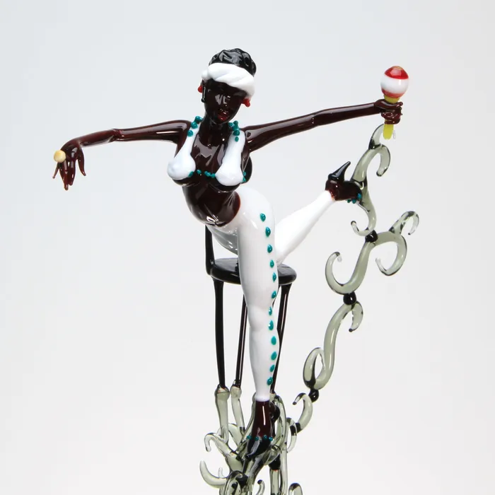 Cristina Sfriso Rings Burlesque Nasha Unique Piece Murano Glass Cristina Sfriso Rings Burlesque Nasha Unique Piece Murano Glass
