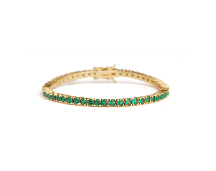 Crystal Haze Jewelry Serena bracelet Emerald Bracelets