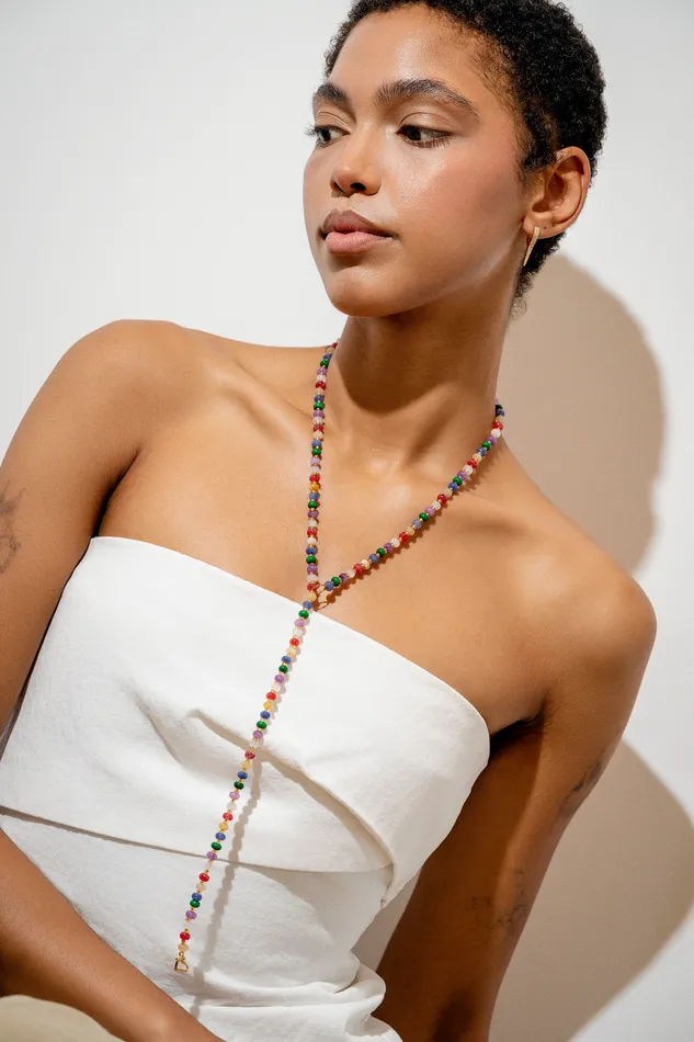 Crystal Haze Jewelry Summer Fling Lariat Earrings