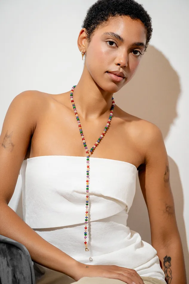 Crystal Haze Jewelry Summer Fling Lariat Earrings