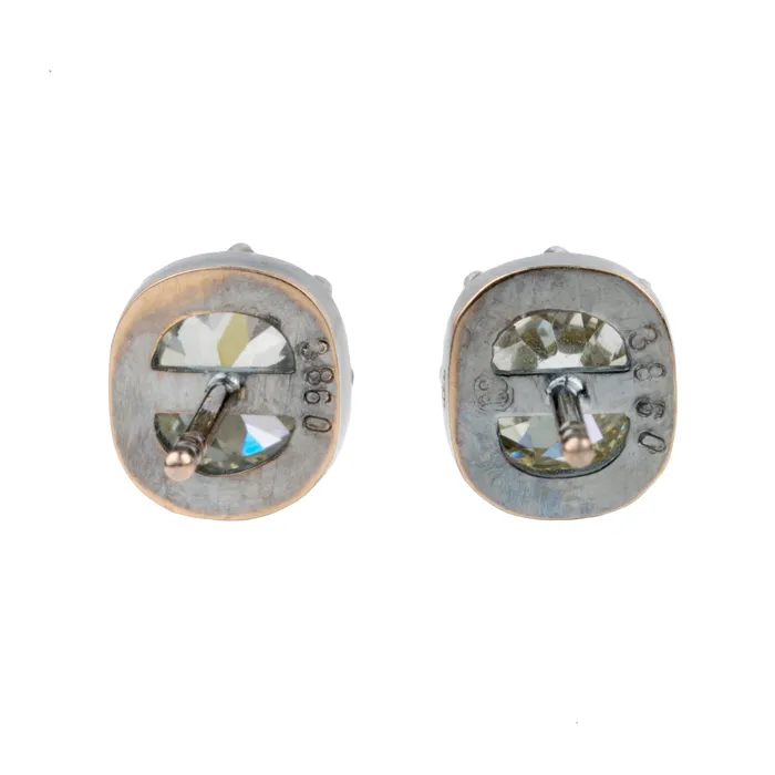 Earrings Bell Bird In House Bell Bird Old Mine Cut Diamond Earrings