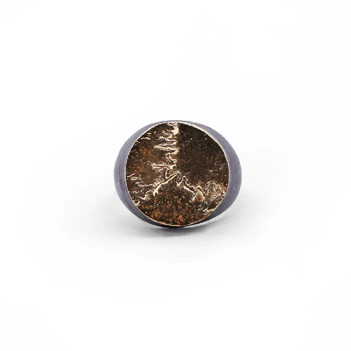 Earrings MARIA MARISCAL Anillo Suturas Craneo