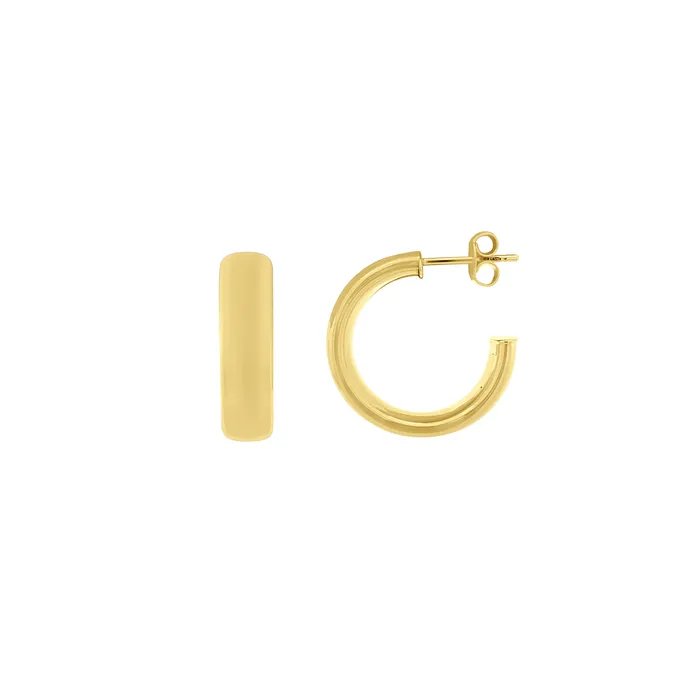 Earrings NicoleHD Jewelry 14k Gold Small Hoop Earring
