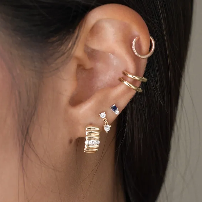 Earrings NicoleHD Jewelry Gemstone And Diamond Stud Earrings