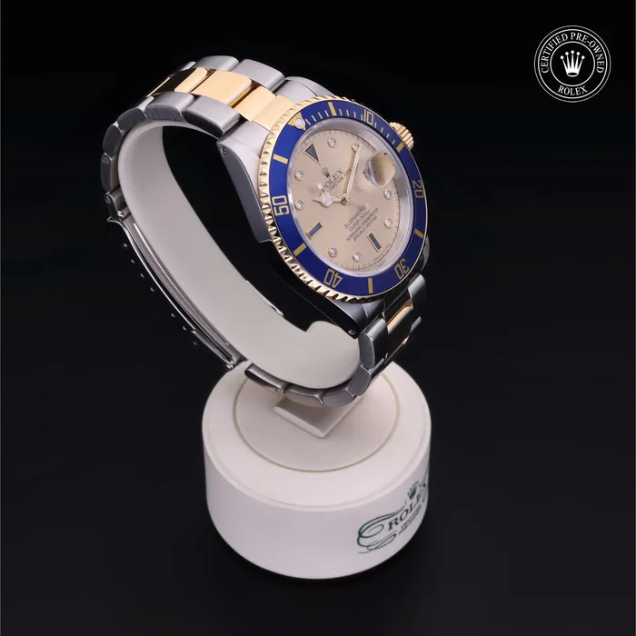 Earrings Rolex Certified PreOwned Oyster Perpetual Submariner Date