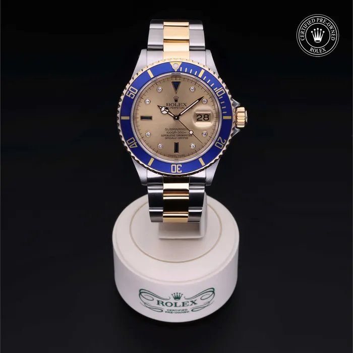 Earrings Rolex Certified PreOwned Oyster Perpetual Submariner Date