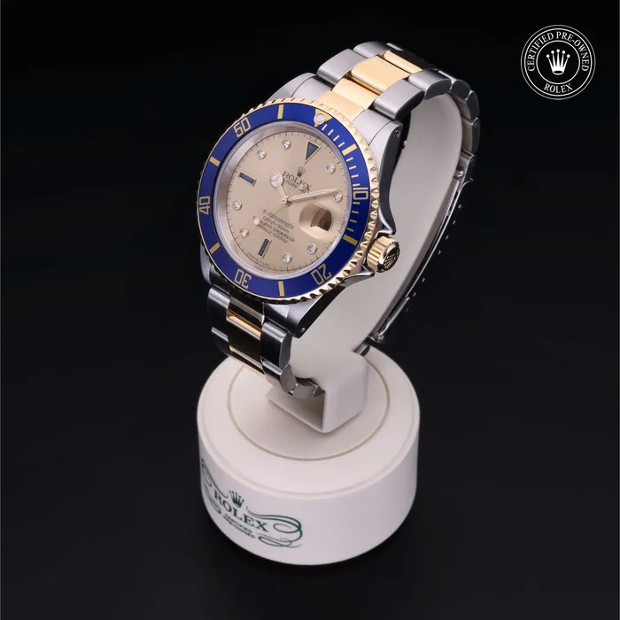 Earrings Rolex Certified PreOwned Oyster Perpetual Submariner Date