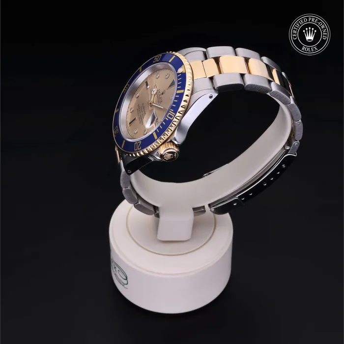 Earrings Rolex Certified PreOwned Oyster Perpetual Submariner Date