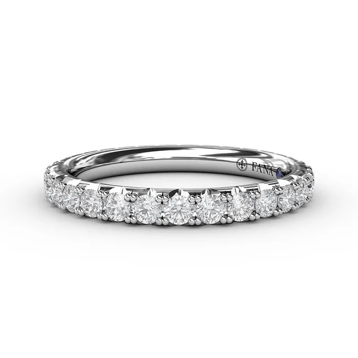 FANA Rings Pave Diamond Anniversary Band