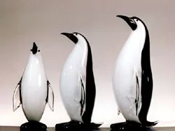 Formia International Earrings Murano Glass Penguin Formia International Earrings Murano Glass Penguin