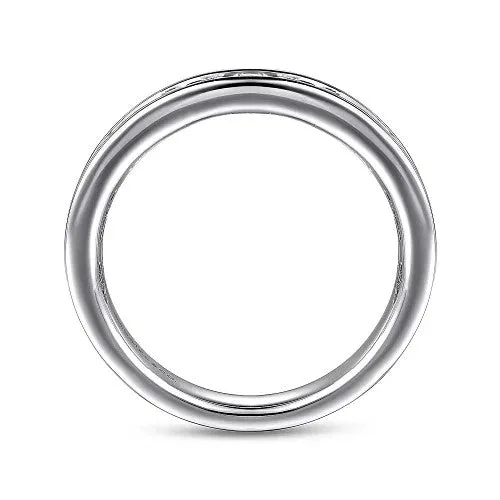 GABRIEL CO Rings Toledo 14K White Gold Channel Set Diamond Wedding Band 076 ct GABRIEL CO Rings Toledo 14K White Gold Channel Set Diamond Wedding Band 076 ct