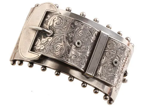 Hidden Locket Buckle Bangle Bell Bird Antiques Bracelets