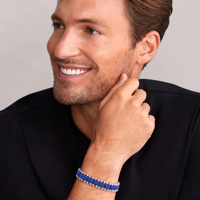 LAGOS Anthem Matte Ultramarine Ceramic Link Bracelet Bracelets
