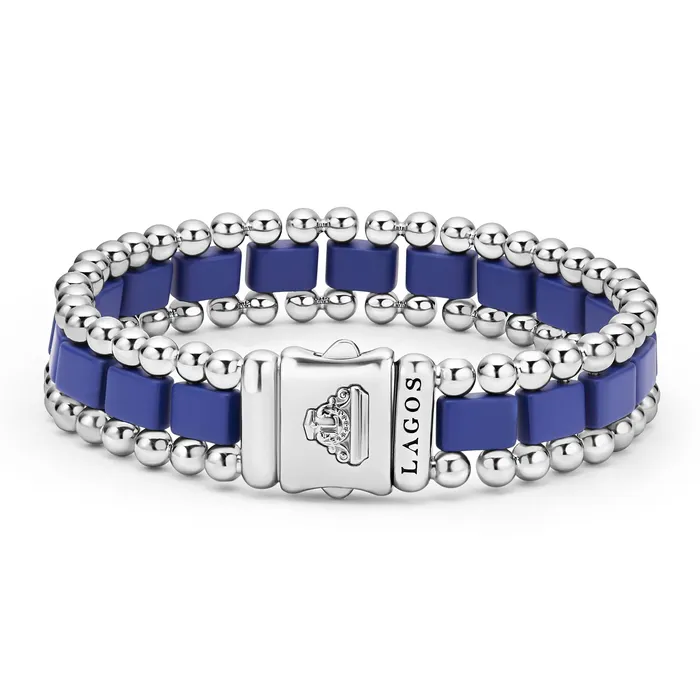 LAGOS Anthem Matte Ultramarine Ceramic Link Bracelet Bracelets
