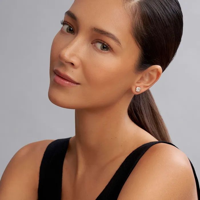 LAGOS Rittenhouse TwoTone White Topaz Stud Earrings Earrings