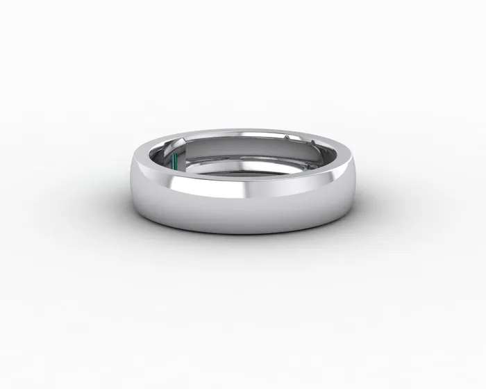 Mariana 45mm Mens Green Emerald Baguette Wedding Band Sapheena Jewelry Rings