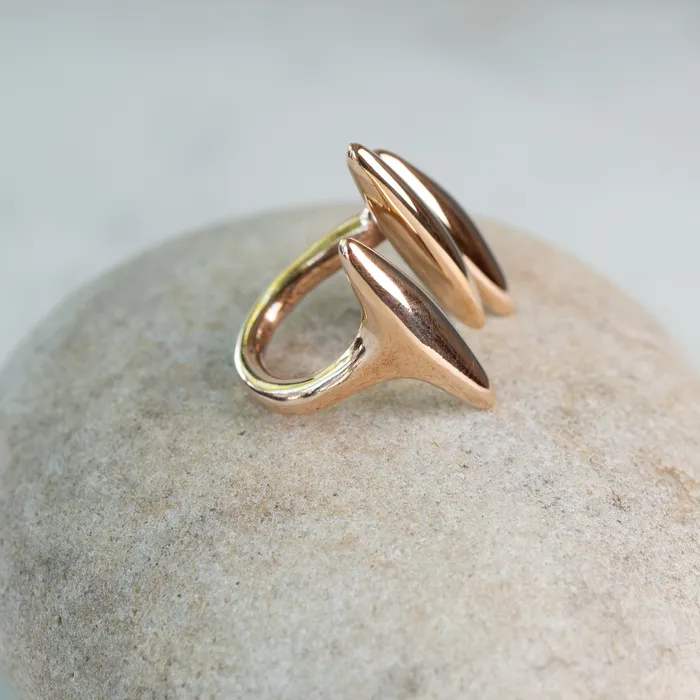 Monica Castiglioni Simini 06 Bronze Ring Monica Castiglioni Rings