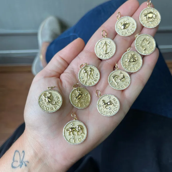 NicoleHD Jewelry Charm Necklaces Sagittarius Zodiac Charm NicoleHD Jewelry Charm Necklaces Sagittarius Zodiac Charm