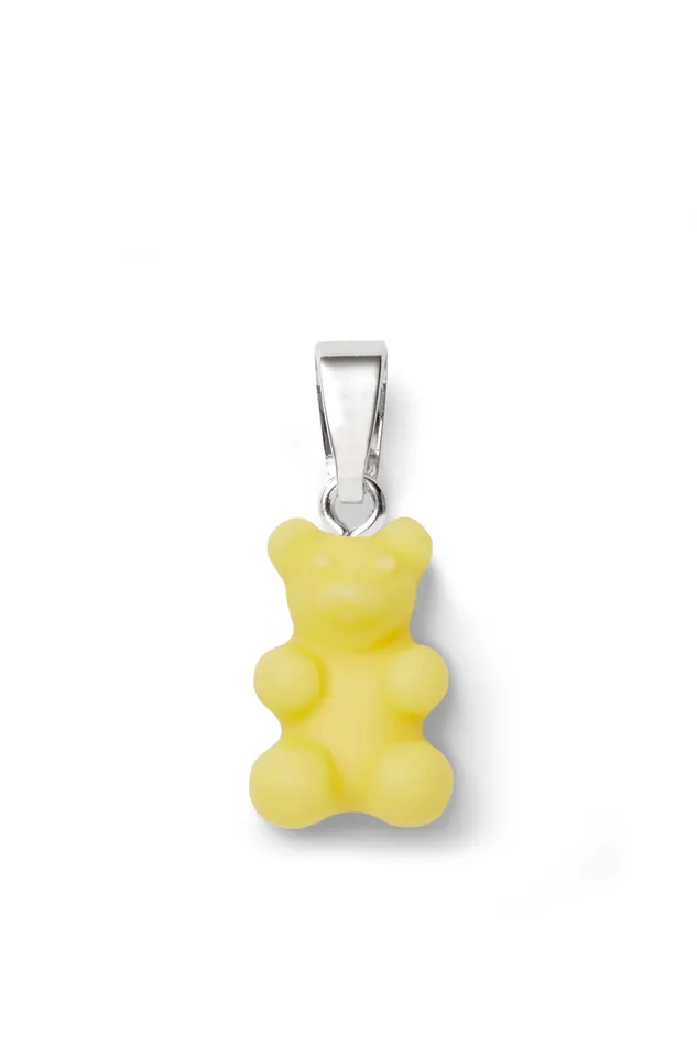 Nostalgia bear Classic connector Silver plated Lemonade Crystal Haze Jewelry Rings