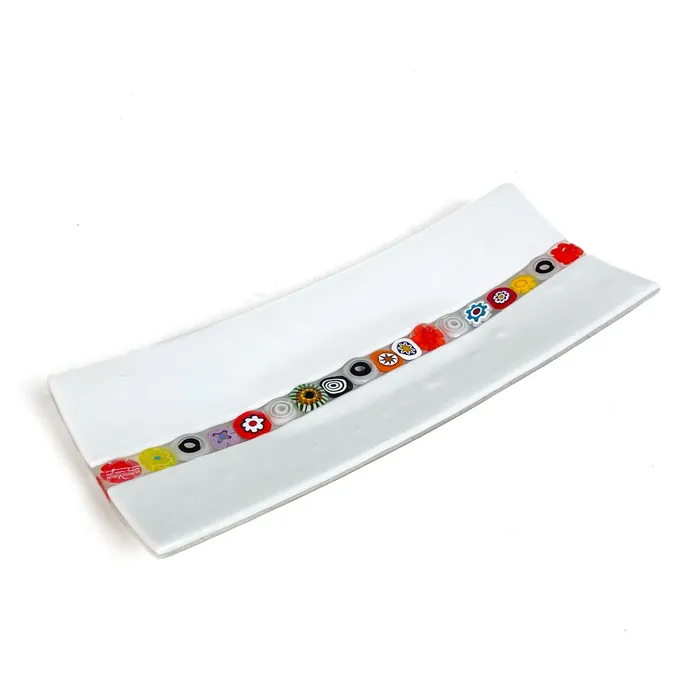 Ragazzi C Earrings Trinket Tray Millefiori