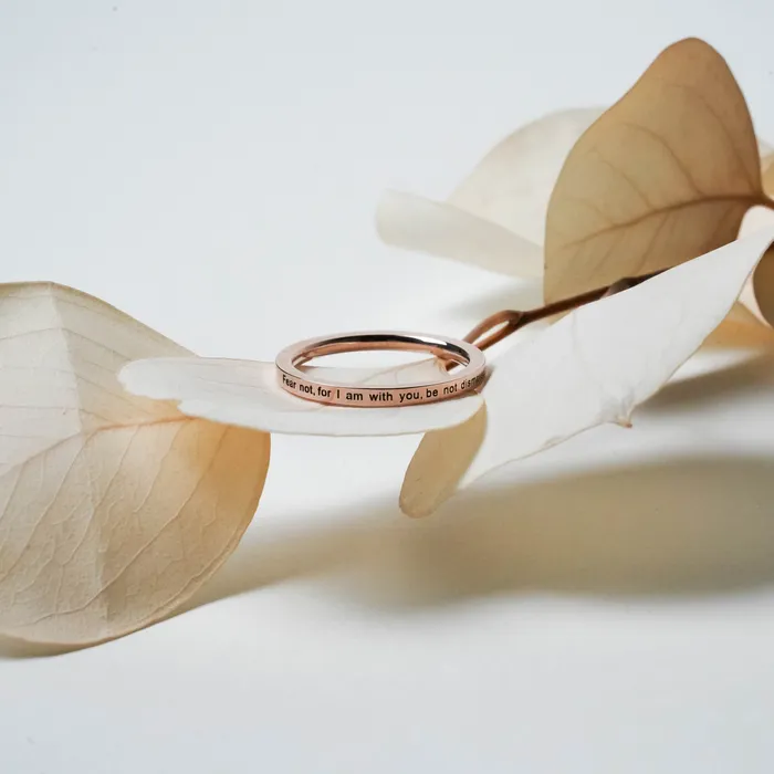 Rings Fear Not Thin Ring Forever Truth