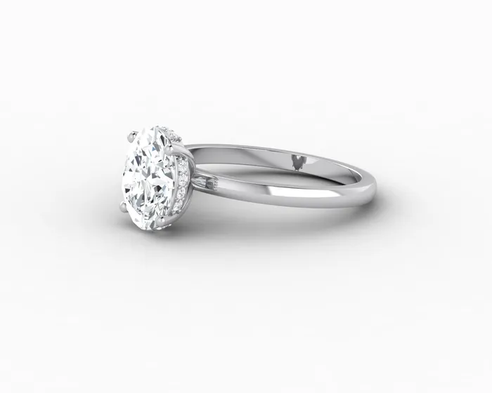 Rings Luce 15 Ct Oval Cut Engagement Ring Sapheena Jewelry